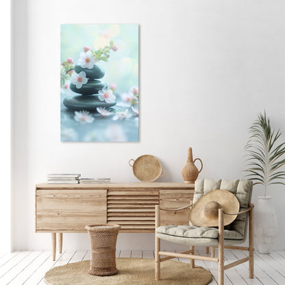 MINDFUL MOMENTS Stampa su tela verticale