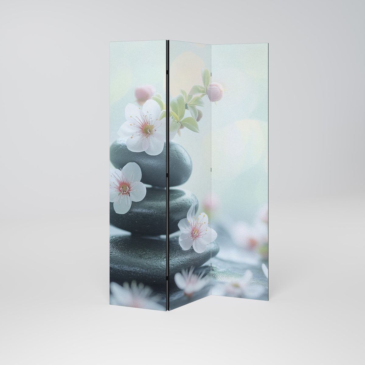 MINDFUL MOMENTS Decorative 3-Panel Room Divider