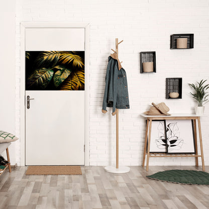 Poster orizzontale staccabile e incollabile ENIGMATIC FOLIAGE TWILIGHT