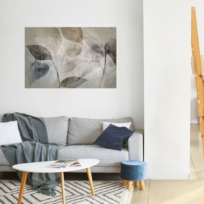 Poster orizzontale staccabile e attaccabile SERENE BOTANICAL HARMONY