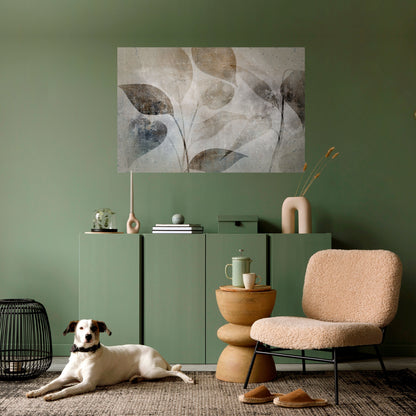Poster orizzontale staccabile e attaccabile SERENE BOTANICAL HARMONY