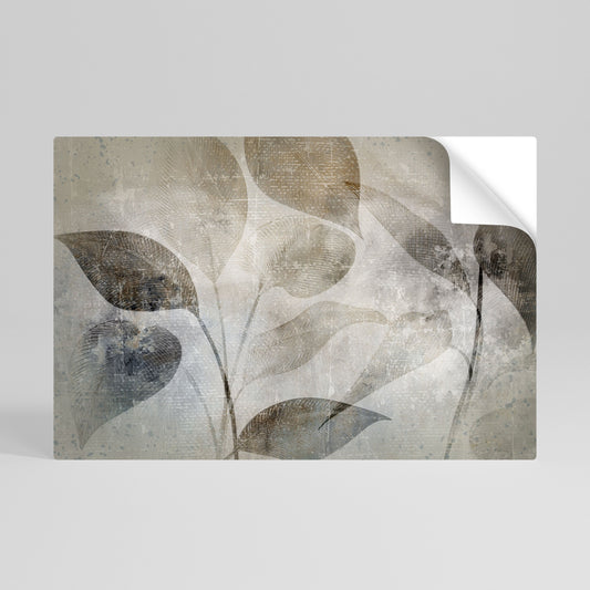 Poster orizzontale staccabile e attaccabile SERENE BOTANICAL HARMONY