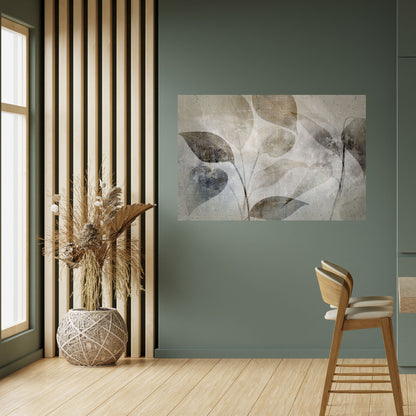 Poster orizzontale staccabile e attaccabile SERENE BOTANICAL HARMONY