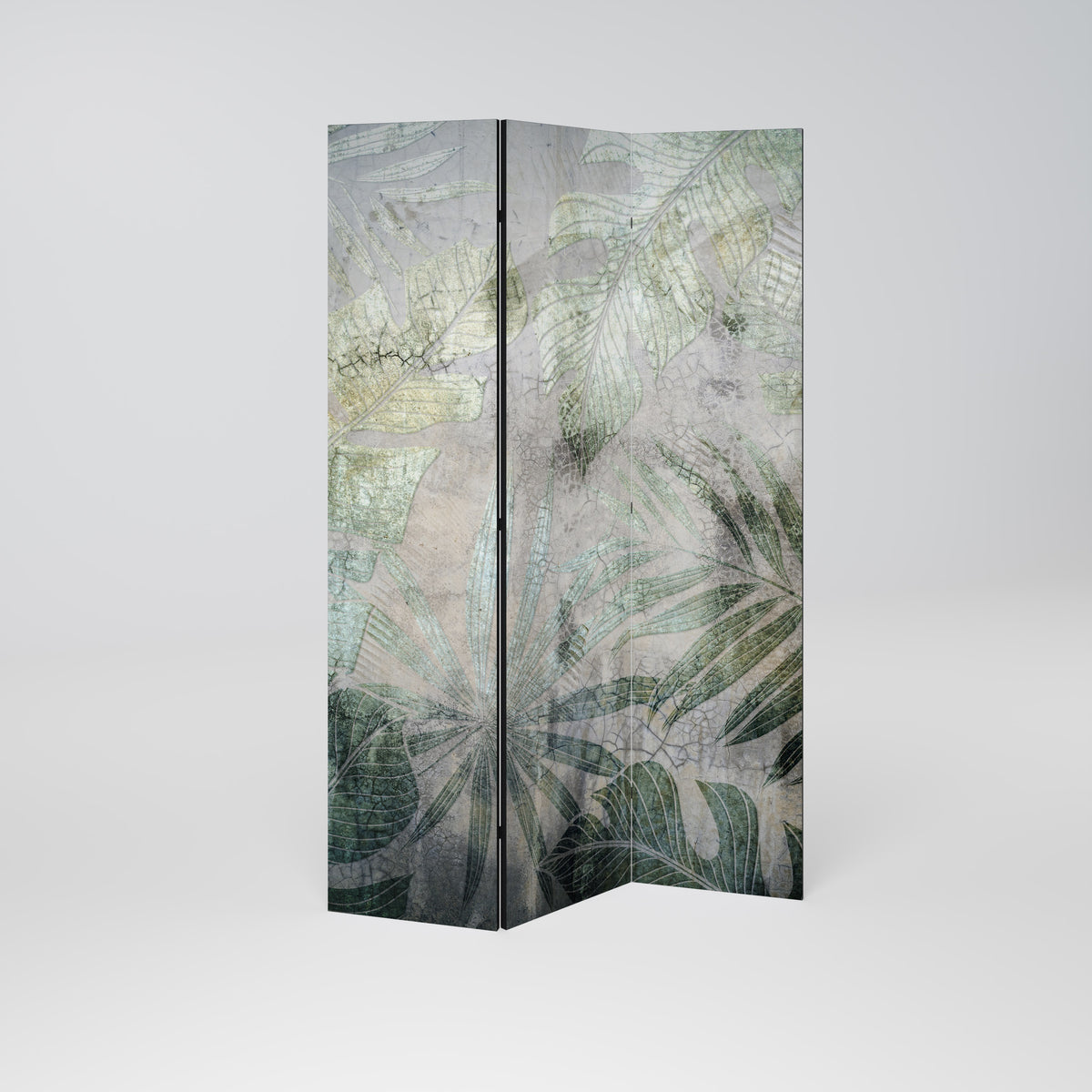 HARMONY IN GREENERY Decorative 3-Panel Room Divider