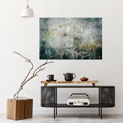 ARMONIA NEL VERDE Poster orizzontale staccabile e attaccabile