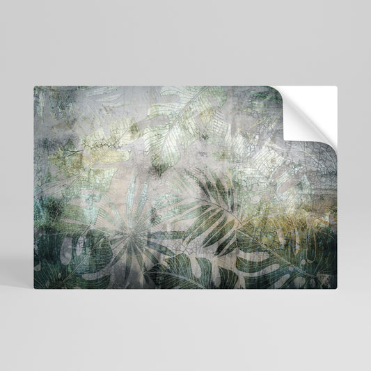ARMONIA NEL VERDE Poster orizzontale staccabile e attaccabile
