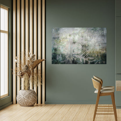 ARMONIA NEL VERDE Poster orizzontale staccabile e attaccabile