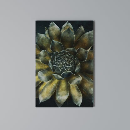 MYSTICAL SUCCULENT WHIRL Stampa su Tela Verticale