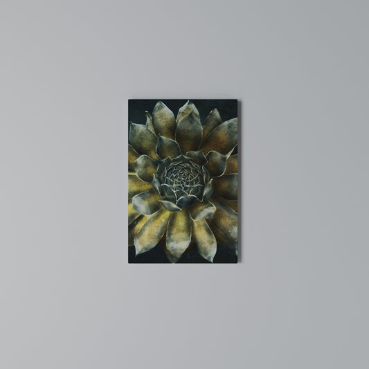 MYSTICAL SUCCULENT WHIRL Stampa su Tela Verticale