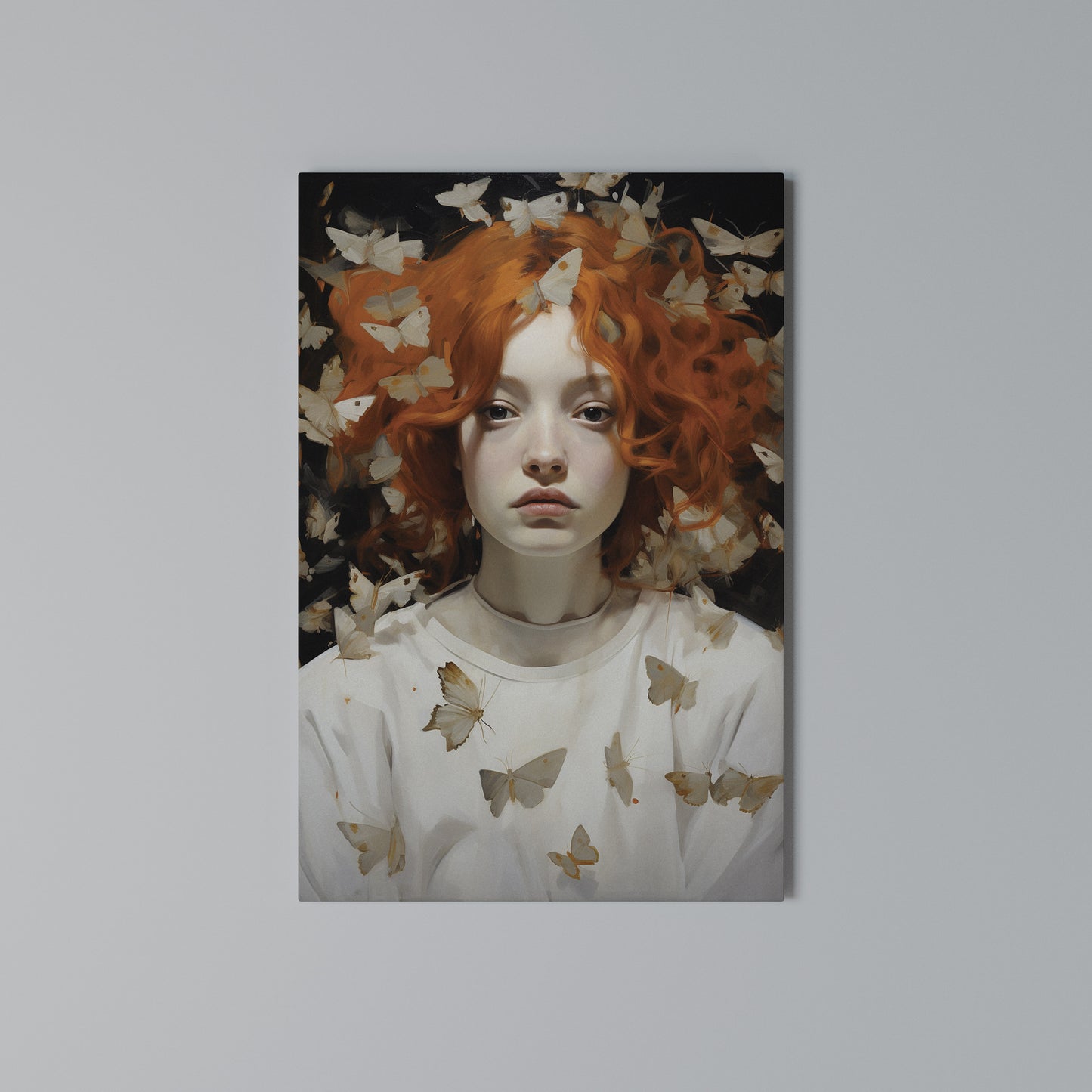 BUTTERFLY DREAMS Stampa su Tela Verticale