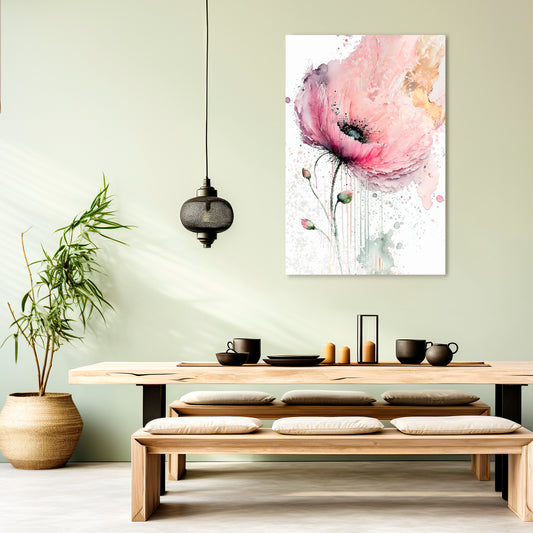 VIVID TRANQUILITY Vertical Canvas Print