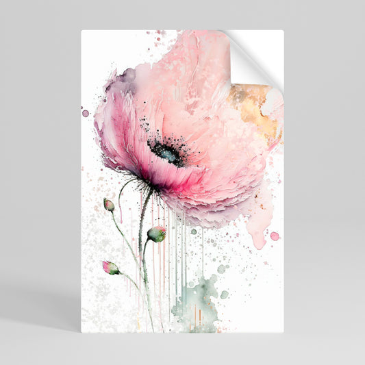 Poster verticale VIVID TRANQUILITY stacca e attacca