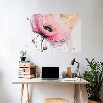 Poster orizzontale VIVID TRANQUILITY stacca e attacca