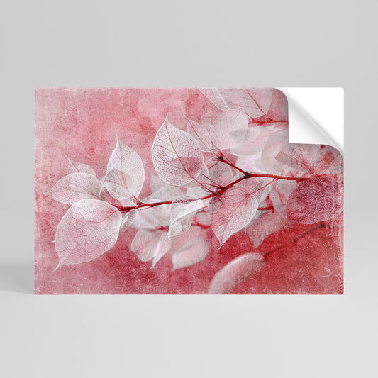 Poster orizzontale staccabile e attaccabile ETHERAL PETAL GLOW