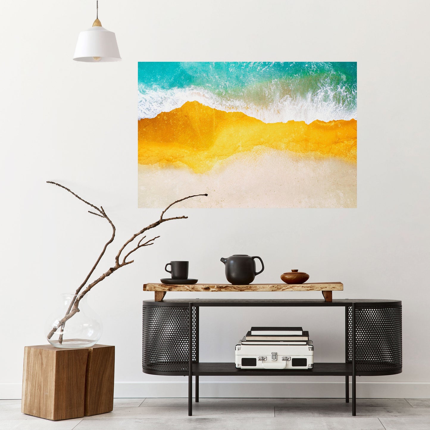 Poster orizzontale staccabile e attaccabile TRILOGIA DELLE MAREE