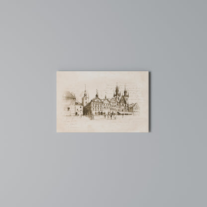 WHISPERS OF ARCHITECTURE Horizontal Canvas Print