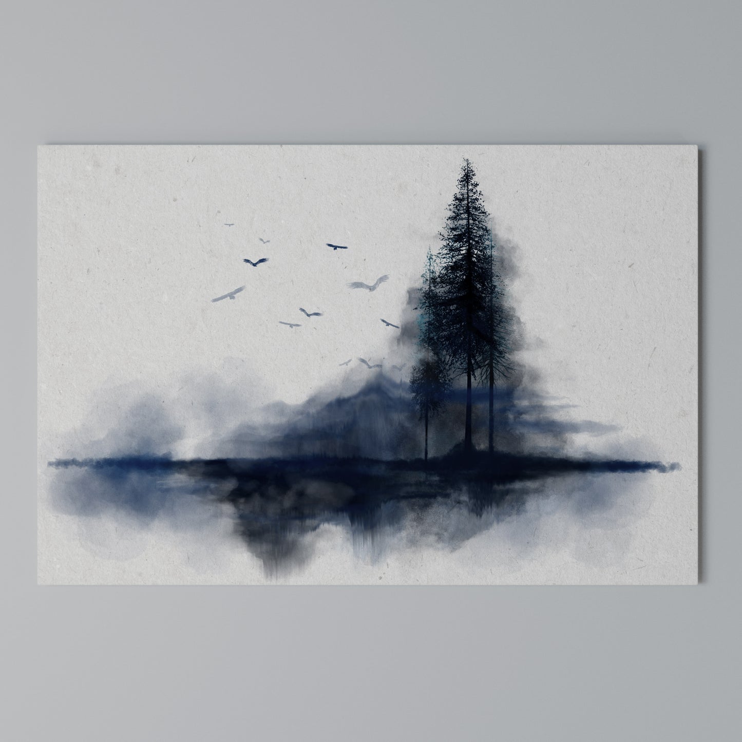 MISTY RECOLLECTION Stampa su tela orizzontale