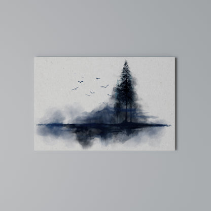MISTY RECOLLECTION Stampa su tela orizzontale
