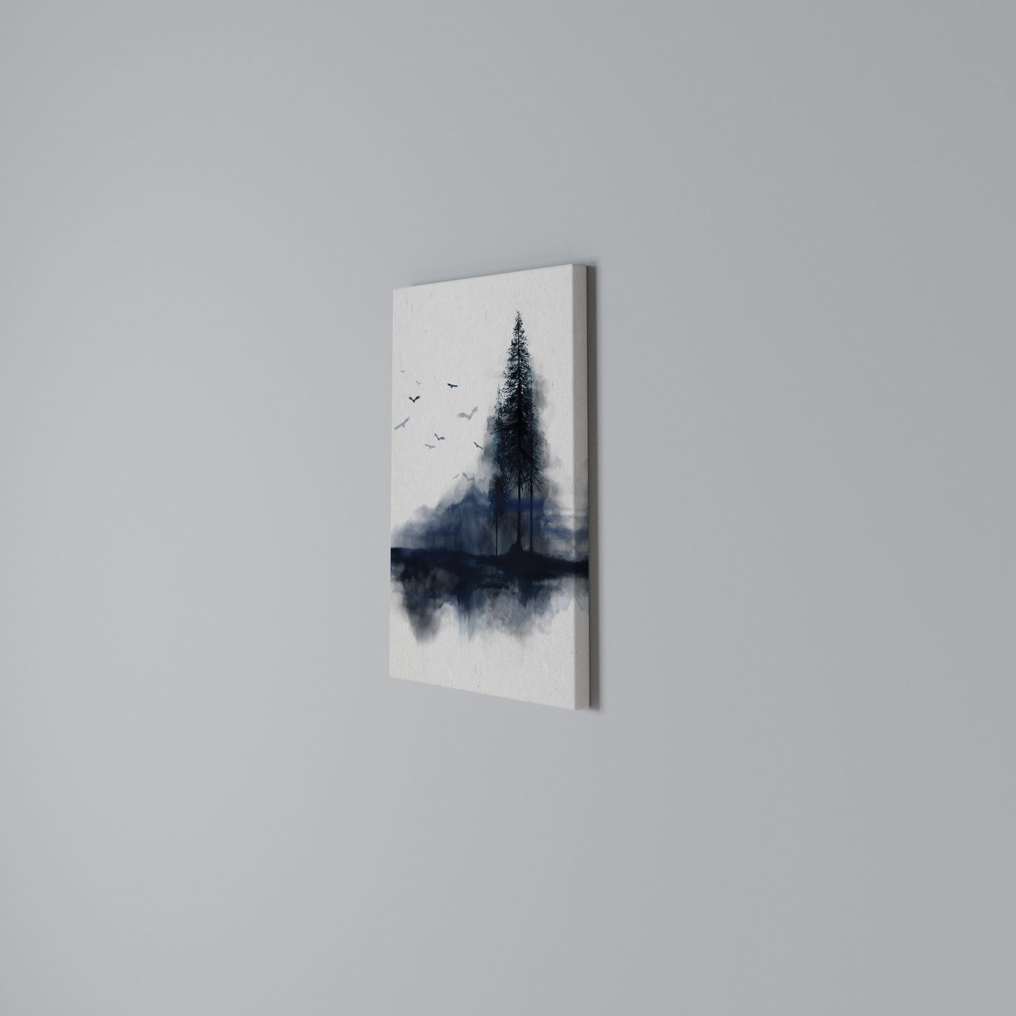 MISTY RECOLLECTION Stampa su Tela Verticale