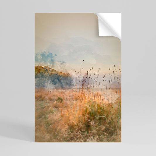 TRISTEZZA ESTIVA Poster verticale staccabile e attaccabile