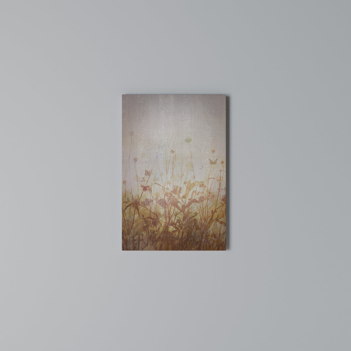 MEADOW BUTTERFLIES Stampa su Tela Verticale