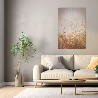 MEADOW BUTTERFLIES Stampa su tela verticale