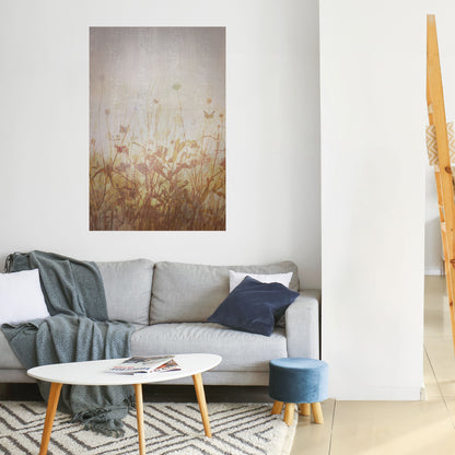 Poster verticale staccabile e attaccabile MEADOW BUTTERFLIES