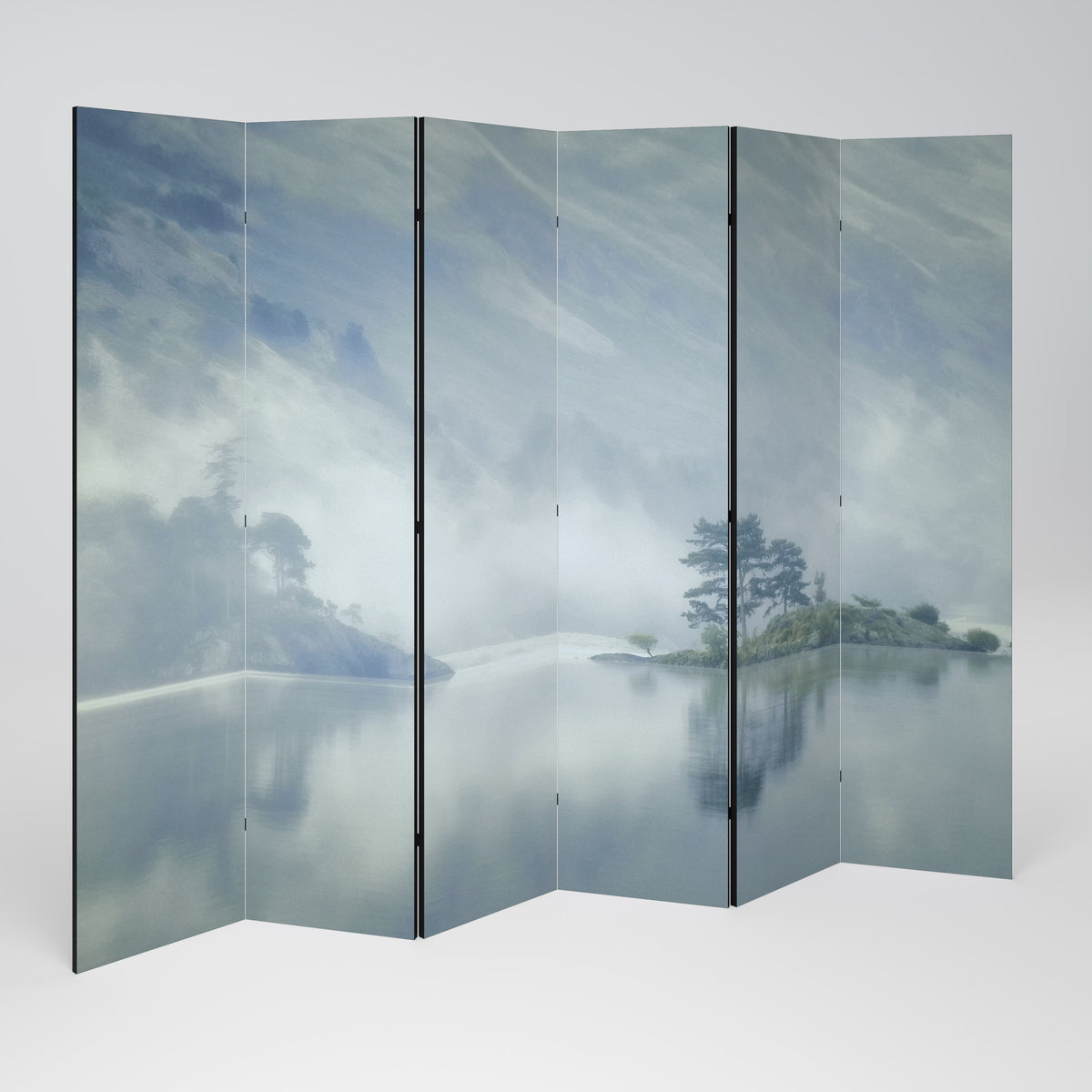 SILVER LAKE Decorative 6-Panel Room Divider