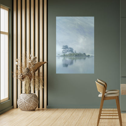 SILVER LAKE Poster verticale staccabile e attaccabile