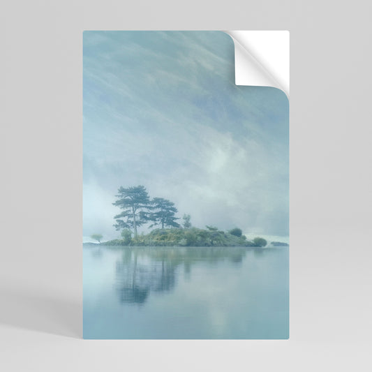 SILVER LAKE Poster verticale staccabile e attaccabile