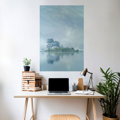 SILVER LAKE Poster verticale staccabile e attaccabile