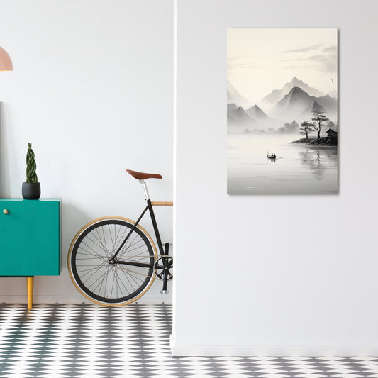ASIAN VENTURE Vertical Canvas Print