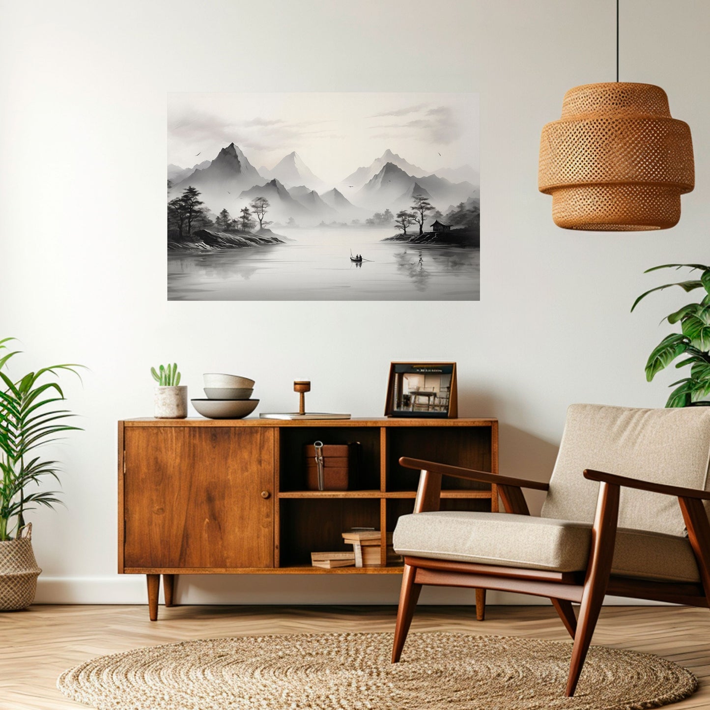 Poster orizzontale staccabile e attaccabile ASIAN VENTURE