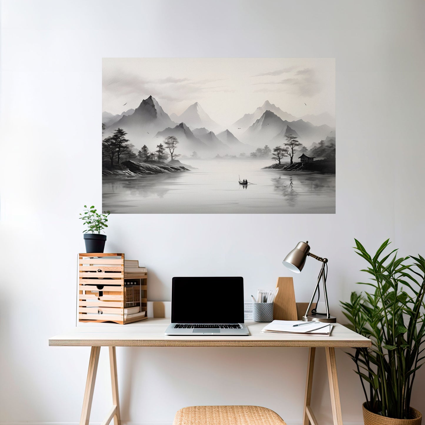 Poster orizzontale staccabile e attaccabile ASIAN VENTURE