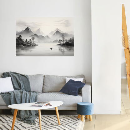 Poster orizzontale staccabile e attaccabile ASIAN VENTURE