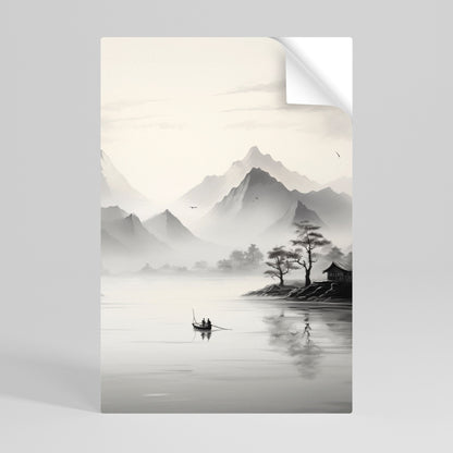 ASIAN VENTURE Poster verticale staccabile e attaccabile