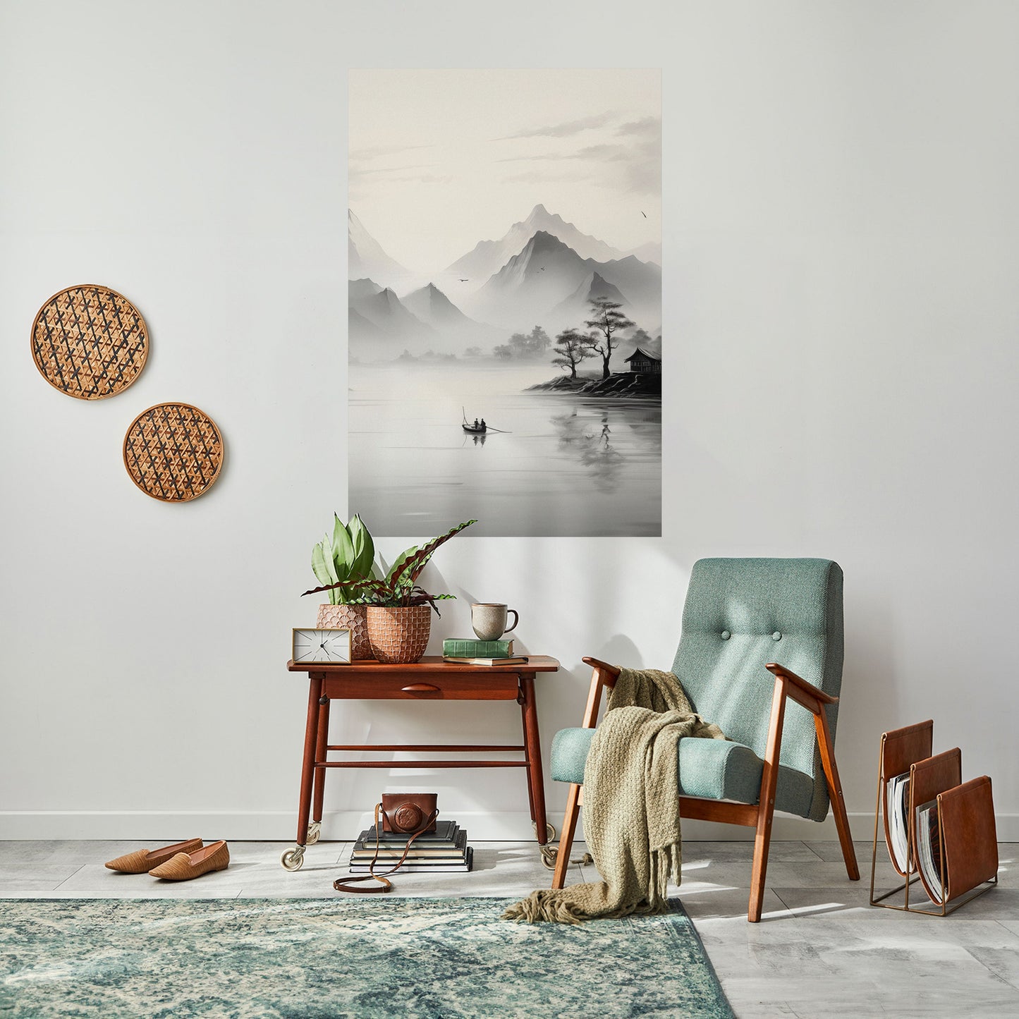 ASIAN VENTURE Poster verticale staccabile e attaccabile