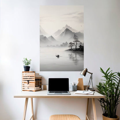 ASIAN VENTURE Poster verticale staccabile e attaccabile