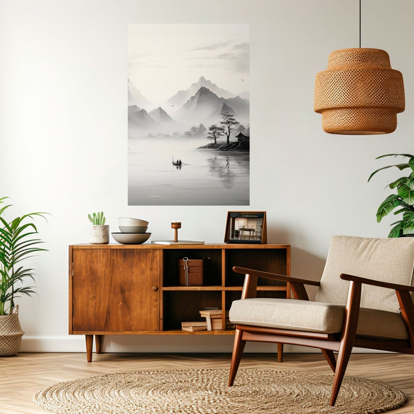 ASIAN VENTURE Poster verticale staccabile e attaccabile