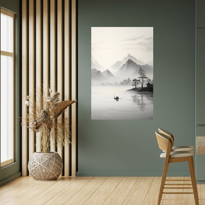 ASIAN VENTURE Poster verticale staccabile e attaccabile
