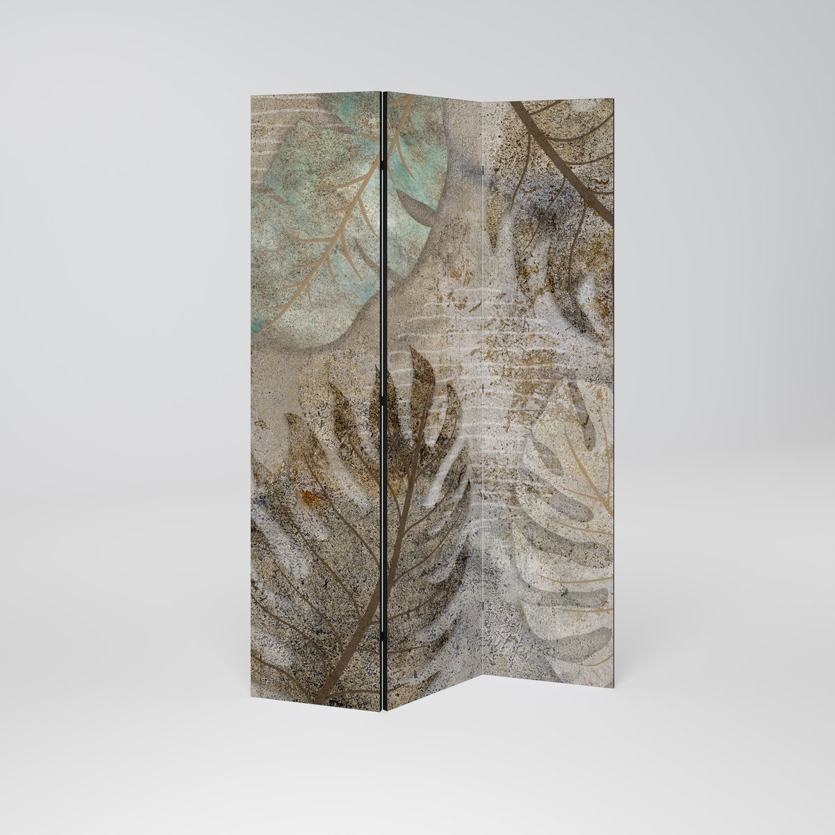 TEXTURED TRANQUILITY Paravento Decorativo a 3 Pannelli