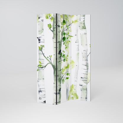 BIRCHY SOLACE Divisorio decorativo per ambienti a 3 pannelli