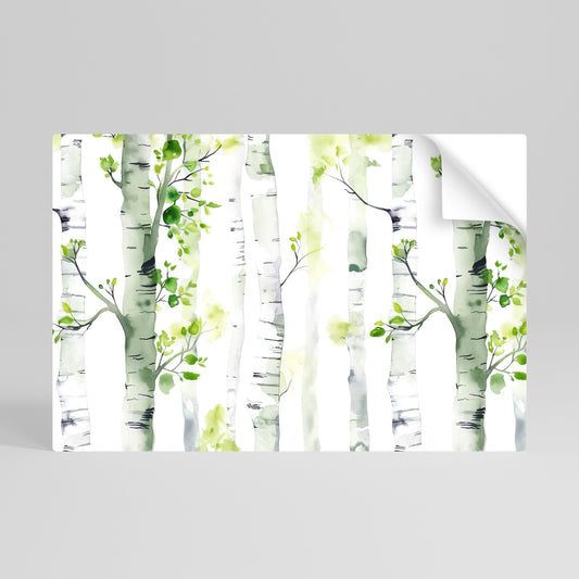 BIRCHY SOLACE Poster orizzontale staccabile e attaccabile