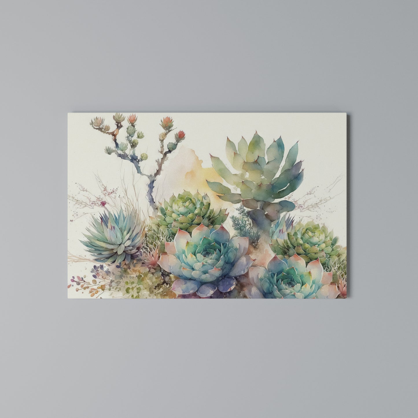 SECRET GARDEN Stampa su tela orizzontale