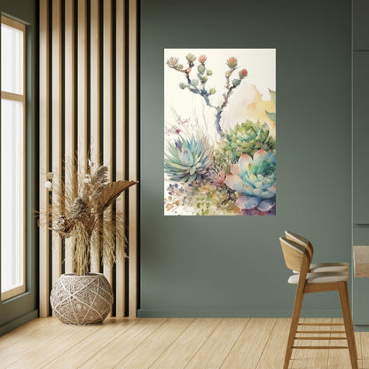 Poster verticale staccabile e attaccabile SECRET GARDEN