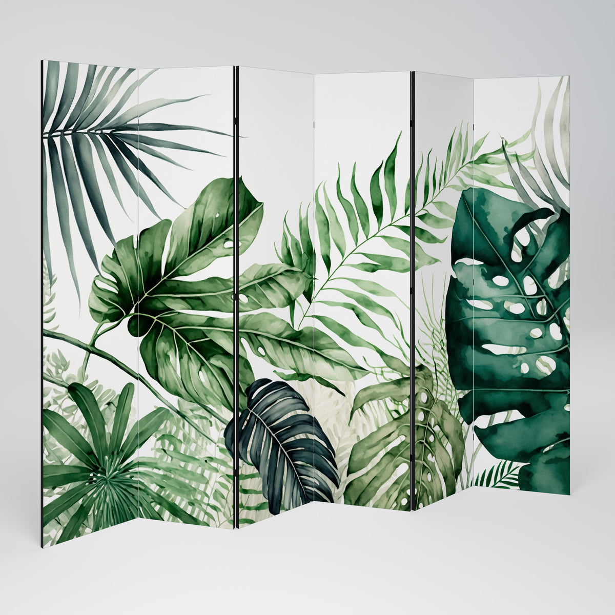 MONSTERA DREAM Paravento Decorativo a 6 Pannelli