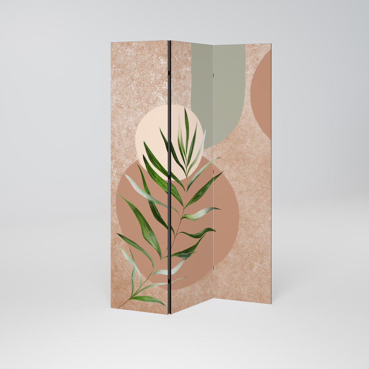 SENSUAL NATURE'S TAPESTRY Decorative 3-Panel Room Divider