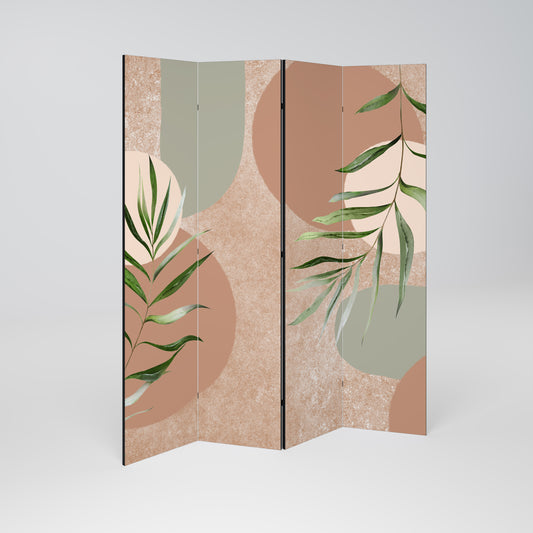 SENSUAL NATURE'S TAPESTRY - Divisorio decorativo per ambienti a 4 pannelli