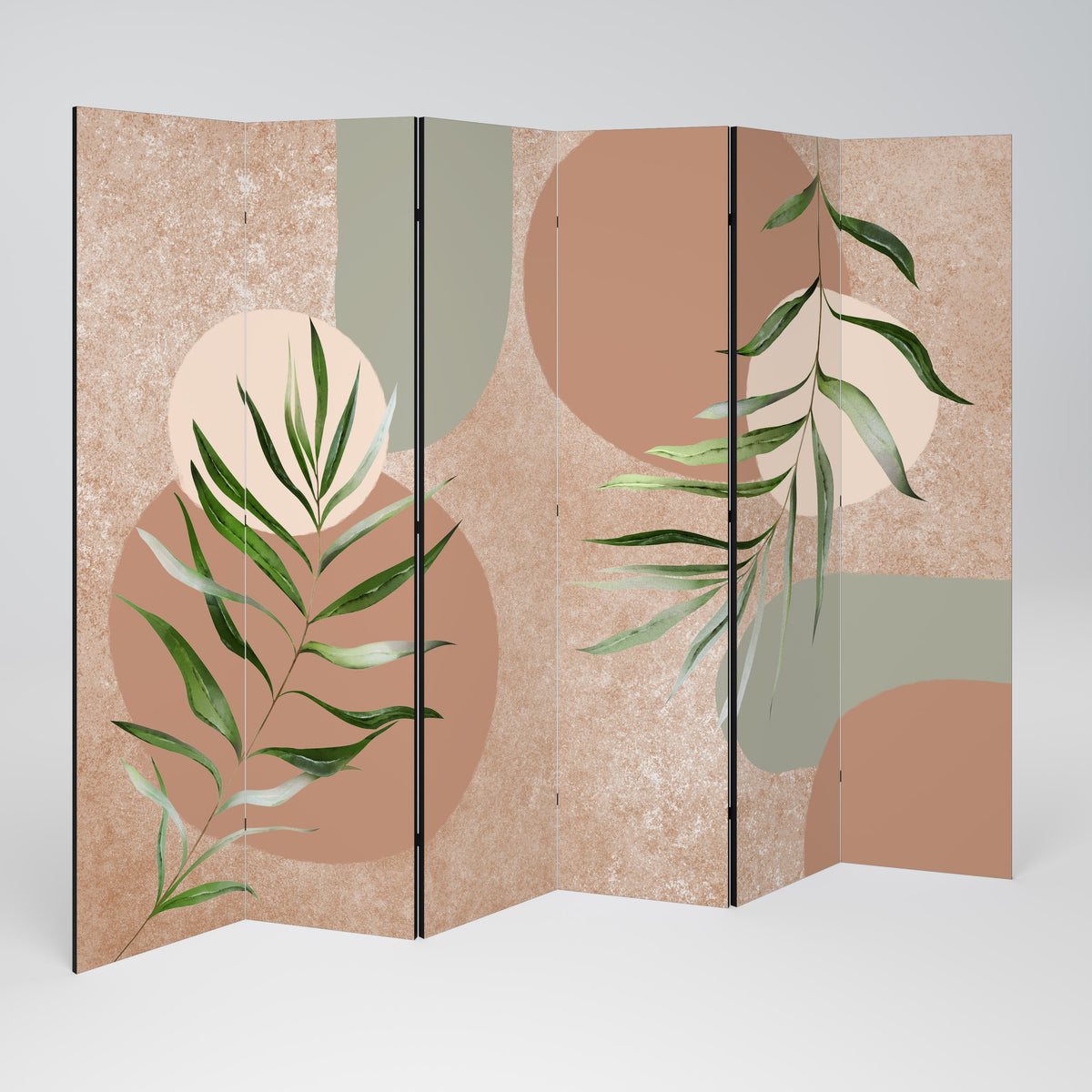 SENSUAL NATURE'S TAPESTRY Decorative 6-Panel Room Divider