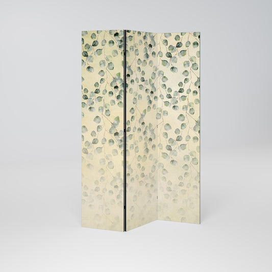 Divisorio decorativo per ambienti a 3 pannelli HIDDEN GARDEN TESSERACT